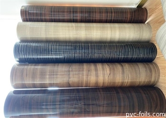 مقاومة وصمة عار عالية اللمعان ديكور PVC فيلم لتصميم السطح