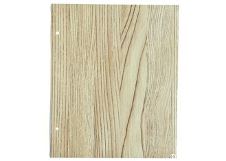 تخصيص الخشب الحبوب اللون PVC الأثاث احباط عرض 1260mm