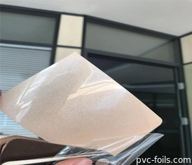 1400mm فيلم PVC عالي اللمعان للأثاث باب الديكور المضادة للخدش
