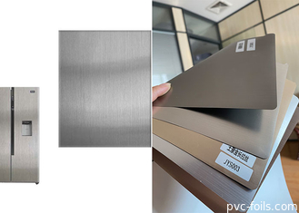 متعدد الاستخدامات Meta Silver Brush Color PVC الزخرفية فيلم للوحة الأجهزة المنزلية