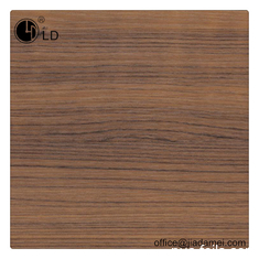 فيلم ديكور PVC لحبوب خشب الجوز لتغليف ملف تعريف MDF