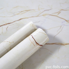 لفة فيلم PVC عالية اللمعان للوصول إلى نافذة PVC تغطي مقاومة الأشعة فوق البنفسجية
