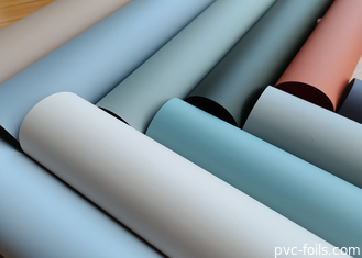الفيلم الزخرفي لـ (PVC) لـ (Super Matte Pantone Color) للأبواب الداخلية