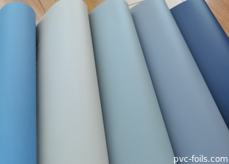 فيلم ديكوراتي ملمس رقيق من PVC لفتحات الغشاء والصحافة الفراغية
