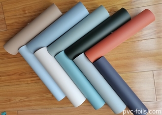 لون متين لقطة PVC الزخرفية لضغط الفراغ وأبواب الغشاء