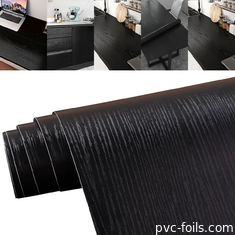فيلم PVC الزخرفي اللاصق الذاتي المقاوم للماء لتجديد طاولة المطبخ