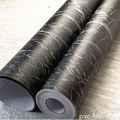 ملصقات PVC ذاتية الارتباط من تصميم الرخام لزيادة جمال الباب