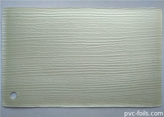 أبيض مطلي بلوط ثقيل النقش PVC احباط الزخرفية لباب الحمام