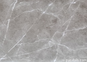 0.10mm PVC احباط الزخرفية لتغطية تصميم الرخام الأثاث