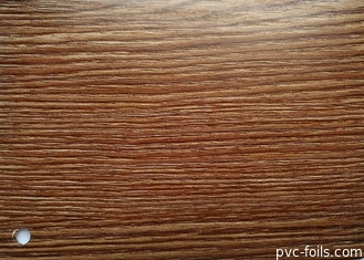احباط غشاء خشب البلوط الذهبي PVC للأبواب السطحية 0.35 مم