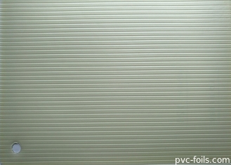 أبيض اللون تنقش PVC الزخرفية فيلم تأثير ثلاثي الأبعاد التصفيح الساخن