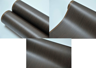 فولية غشاء 3D Pvc ممزقة أسود الخشب الحبوب 1400mm العرض