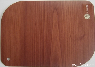 باب ديكور PVC فيلم للأثاث التفاف الخشب الحبوب 0.12mm