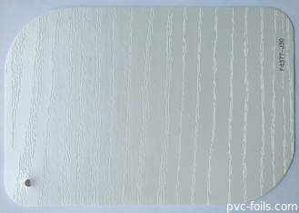 أبيض مطلي بلوط النقش PVC احباط الزخرفية لسطح الأثاث