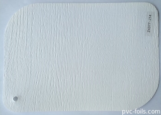 الأثاث PVC غشاء احباط لأبواب مجلس الوزراء MDF الصلبة الأبيض