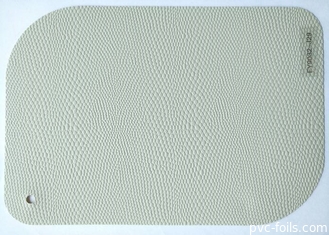 احباط ديكور PVC منقوش باللون الأبيض لواجهات الأثاث