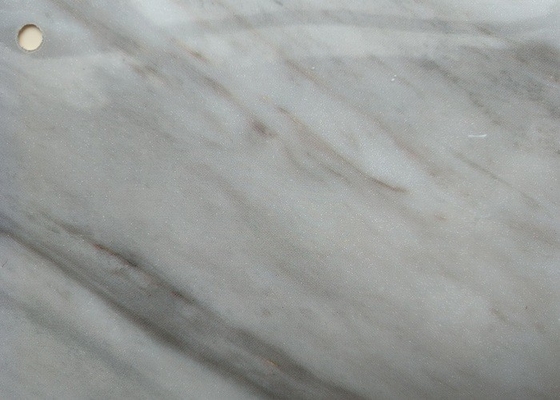احباط PVC الذاتي لاصق الرخام الرمادي الأبيض لتجديد سطح مجلس الوزراء