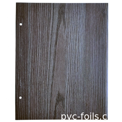 ROHS PVC فيلم ديكور الخشب الحبوب لاصق سمك 0.07mm-0.25mm