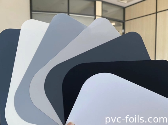 سوبر ماتي PVC فيلم ديكور مخصص بلون خال من بصمات الأصابع