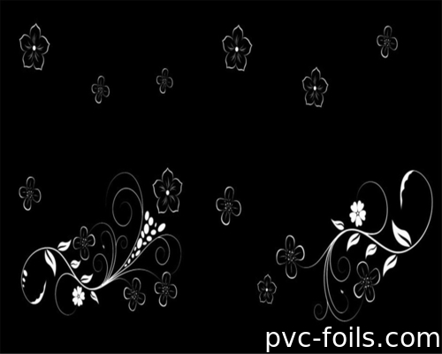 باب خزانة المطبخ من ورق PVC عالية اللمعان من ورق غشاء الفراغ