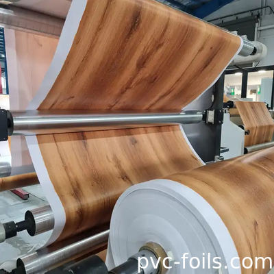 نمط الخشب أثاث PVC لفائف لزيادة الأثاث الداخلي