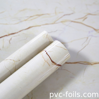 لفة فيلم PVC عالية اللمعان للوصول إلى نافذة PVC تغطي مقاومة الأشعة فوق البنفسجية
