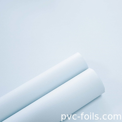 الصينية بيضاء PVC غشاء ورق في لفة لأبواب خزانة المطبخ