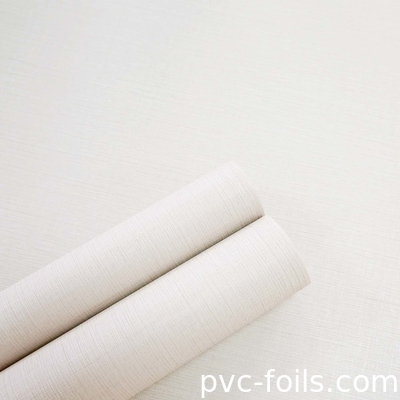 الأقمشة المنسوجة من الفلفل الغشاوي من PVC لفتح أبواب MDF ، الضغط على الغشاء