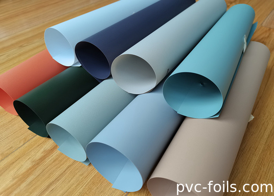 الفيلم الزخرفي لـ (PVC) ذو اللون الصلب السوبر مات للطلاء على الأبواب الداخلية