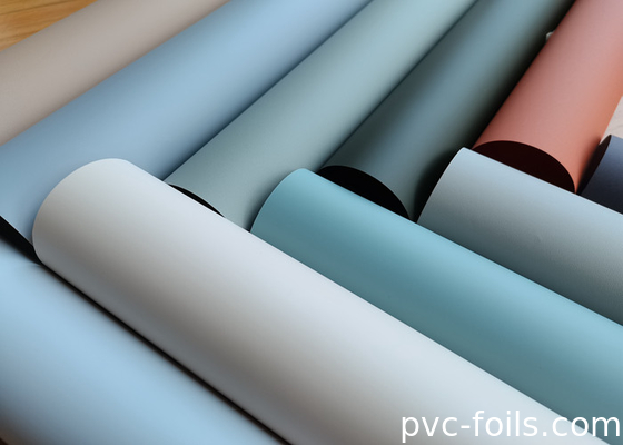 الفيلم الزخرفي لـ (PVC) لـ (Super Matte Pantone Color) للأبواب الداخلية