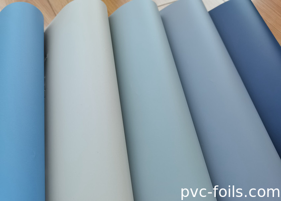 فيلم ديكوراتي ملمس رقيق من PVC لفتحات الغشاء والصحافة الفراغية