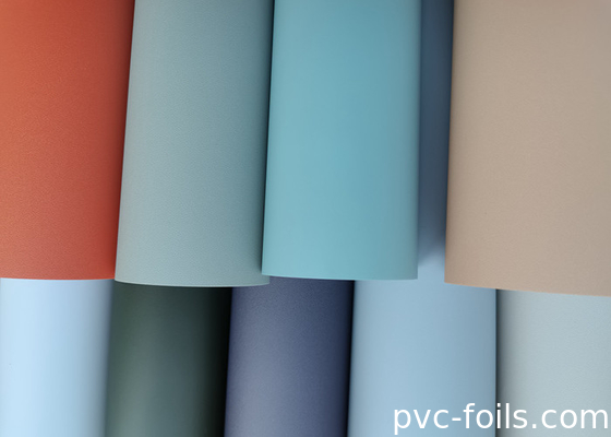 لون متين لقطة PVC الزخرفية لضغط الفراغ وأبواب الغشاء