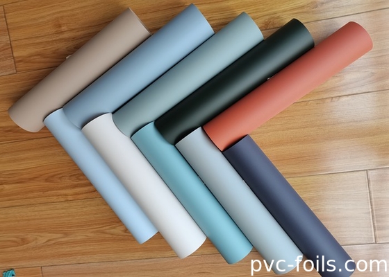 لون متين لقطة PVC الزخرفية لضغط الفراغ وأبواب الغشاء