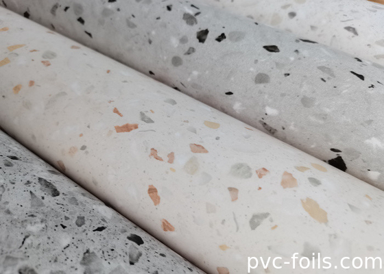 طباعة رقمية قابلة للتخصيص فيلم PVC الزخرفي لتزيين السطح الداخلي الأنيق