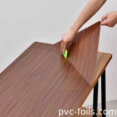 طباعة رقمية ذاتية اللاصق فيلم زين PVC للطاولة والزينة الطاولة