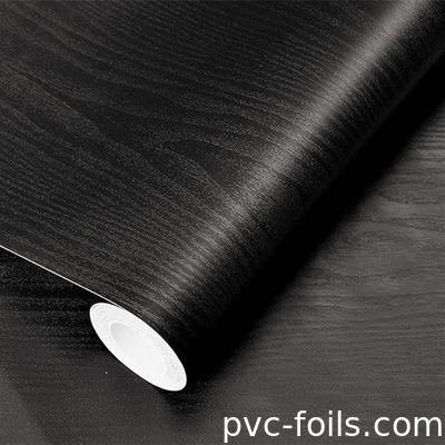 الطباعة الرقمية المقاومة للماء الخشب الحبوب الفيلم الزخرفي لـ PVC للأثاث وتزيين الخزانات