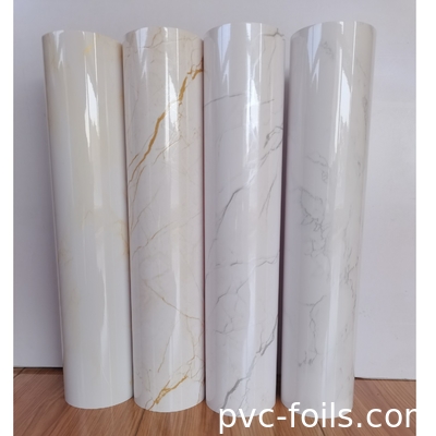 المنزل الزخرفي المقاوم للماء PVC ورق الرخام الملصق الذاتي الألواح خلفية ورق اتصال لمكتب المطبخ