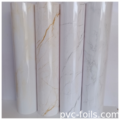 المنزل الزخرفي المقاوم للماء PVC ورق الرخام الملصق الذاتي الألواح خلفية ورق اتصال لمكتب المطبخ