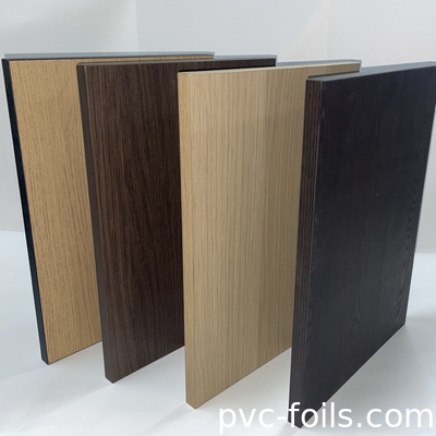 0.3ملم عميق الوقوع الفيلم PVC الزخرفي الخشب الحبوب PVC غشاء غشاء لفائدة الأثاث أبواب خزانة