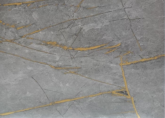 0.50mm احباط PVC الزخرفية لتغطية الأثاث عالية اللمعان الرخام الحبوب