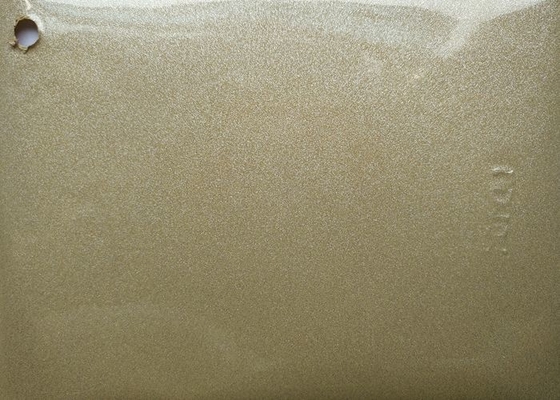 البريق الذهبي اللون PVC احباط الزخرفية للضغط على الغشاء