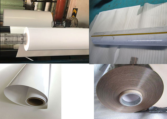 غشاء أبيض ضغط PVC احباط للأثاث