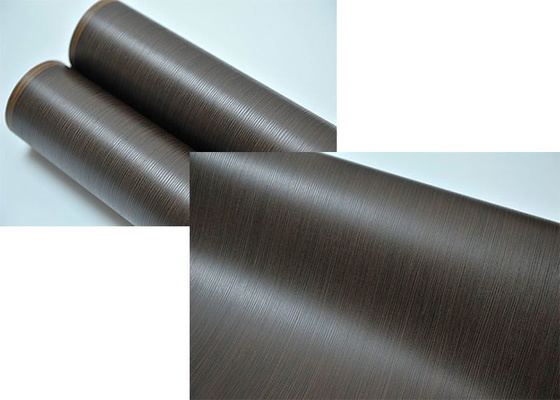 فوشان الخشب المخصص حبيبات PVC الألواح الزخرفية لأبواب الغشاء