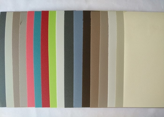 احباط PVC بلون أصفر 0.05mm-0.50mm لتغطية الأثاث