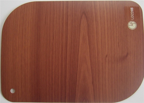 باب ديكور PVC فيلم للأثاث التفاف الخشب الحبوب 0.12mm