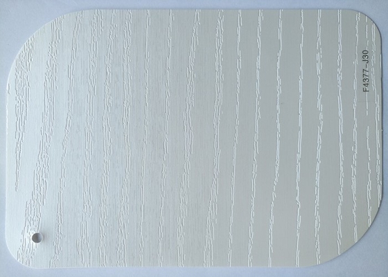 أبيض مطلي بلوط النقش PVC احباط الزخرفية لسطح الأثاث