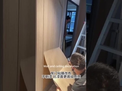 فيلم الزخرفي اللاصق الذاتي من البيك سي للجدران والسقف ،زينة الباب